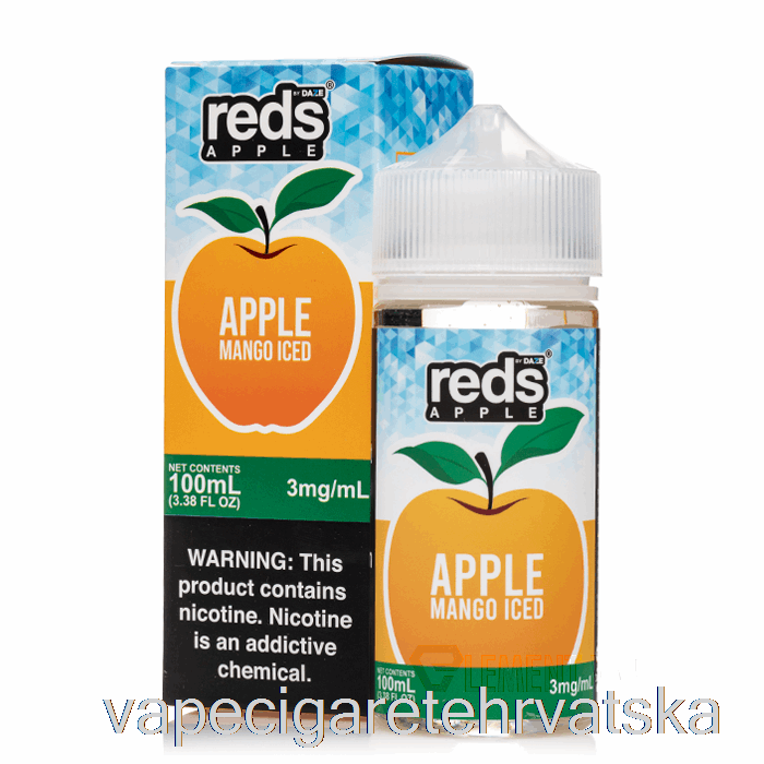 Vape Hrvatska Ledeni Mango - Crvena Jabuka E-sok - 7 Daze - 100ml 3mg